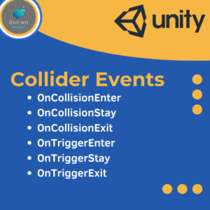 Read more about the article Collider Events in Unity C#